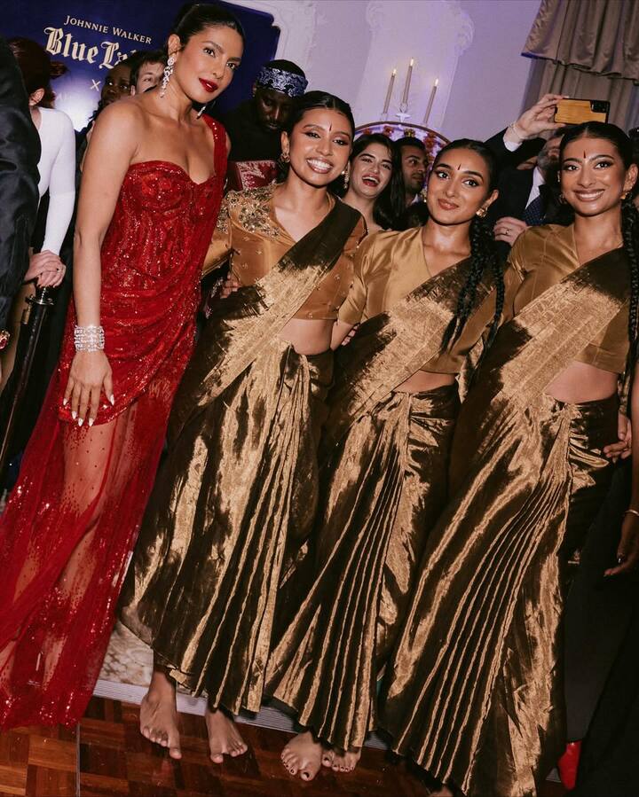What truly sets Priyanka apart is not just her wardrobe, but the effortless confidence with which she carries every look. She doesn’t follow trends — she defines them.