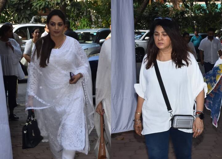 Upasana Singh also participated in Pankaj Dheer's prayer meet. During this time, 'Kundali Bhagya' fame actress Usha Bachani was also seen.