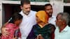 In Pics: हरिओम वाल्मीकि के परिवार से मुलाकात कर भावुक हुए राहुल गांधी, सामने आईं तस्वीरें