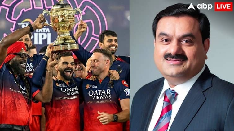 RCB For Sale! अडानी ग्रुप को इस बिजनेसमैन से मिल रही सीधी टक्कर, IPL 2026 से पहले बदलेगा नाम