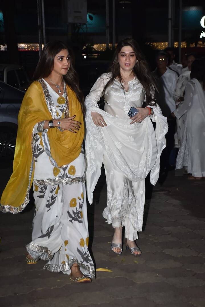 The prayer meet and cremation brought together generations of Bollywood talent, highlighting Pankaj Dheer’s enduring legacy in both television and film. (All Image: Manav Manglani)