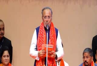 Gujarat Cabinet Expansion: પોરબંદરના ધારાસભ્ય અર્જૂન મોઢવાડિયાએ કેબિનેટ મંત્રીના લીધા શપથ