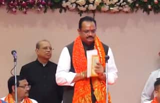 Gujarat Cabinet Expansion: ભાવનગરના ધારાસભ્ય જીતુ વાઘાણીએ લીધા કેબિનેટ મંત્રીના શપથ