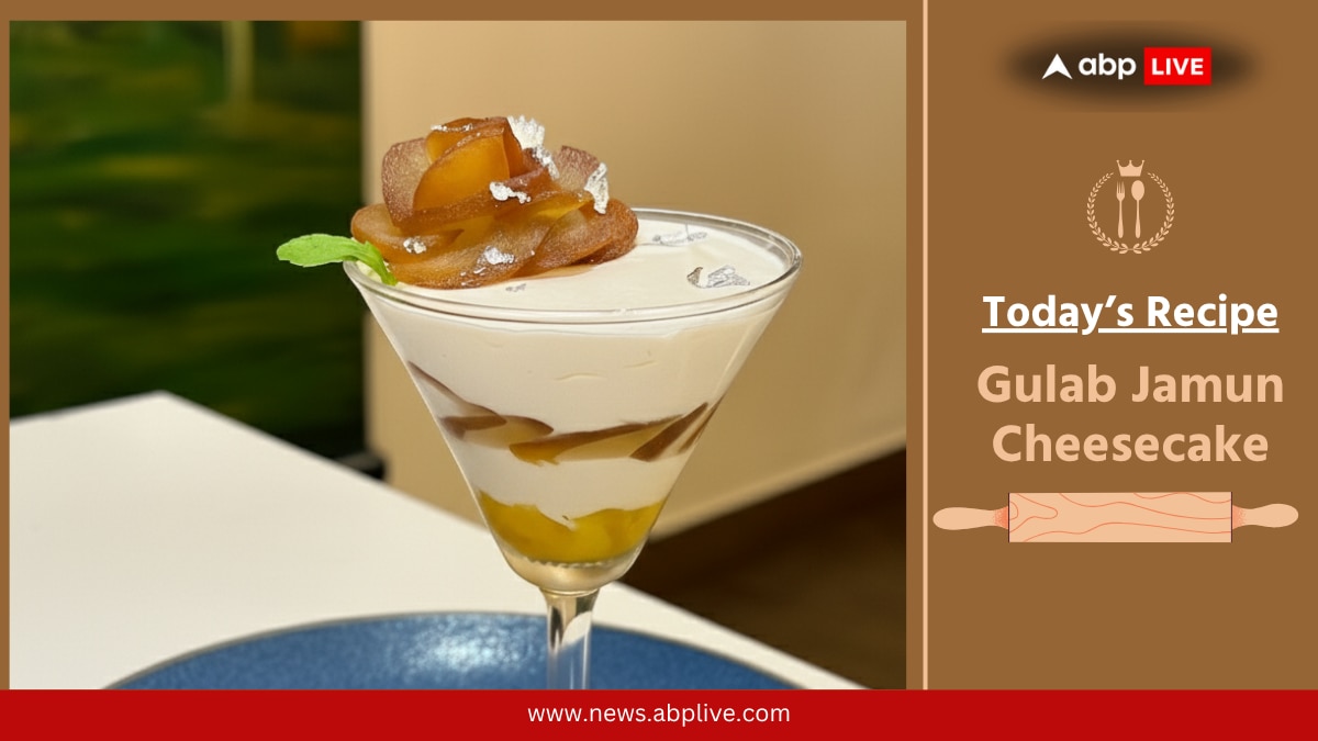 Diwali Recipes 2025: Prepare Gulab Jamun Cheesecake For A Delightful Celebration