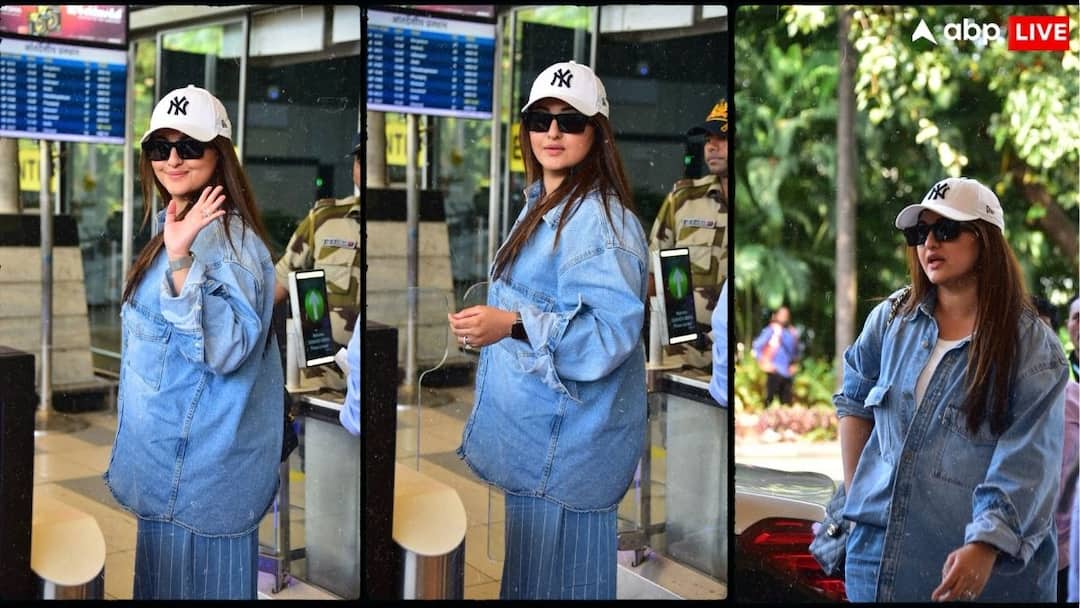 दिवाली से पहले कूल लुक में एयरपोर्ट पर स्पॉट गुईं सोनाक्षी सिन्हा, पैपराजी को दिए जमकर पोज