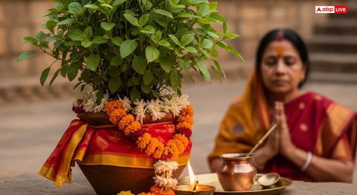 कार्तिक मास में सुबह जल्दी उठकर स्नान करना शुभ माना जाता है. यदि संभव हो तो पवित्र नदी में स्नान करें. आप घर में भी गंगाजल मिलाकर स्नान कर सकते हैं. प्रतिदिन तुलसी को दूध मिश्रित जल अर्पित करें और उसकी परिक्रमा करें. तुलसी की मिट्टी का तिलक लगाने से पापों का नाश होता है. भगवान विष्णु को तिल अर्पित कर तुलसी सहित उनकी पूजा अवश्य करें.