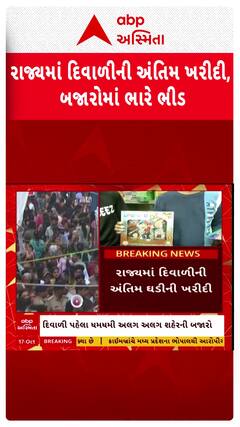 Diwali 2025 : દિવાળીની છેલ્લી ઘડીની ખરીદી માટે બજારોમાં ઉમટી ભીડ