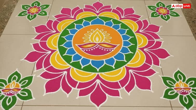 Dhanteras 2025: धनतेरस पर बनाएं ये खास रंगोली डिजाइन, घर में होगा मां लक्ष्मी का वास!