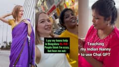 सोशल मीडियावर बंगळुरुतील रशियन महिला व्हायरल, कामवाली बाईला दिला 45 हजारांचा पगार