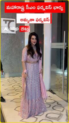 మహారాష్ట్ర సీఎం ఫడ్నవిస్ భార్య అమృతా ఫడ్నవిస్