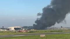 ਏਅਰਪੋਰਟ 'ਤੇ ਮੱਚ ਗਏ ਅੱਗ ਦੇ ਭਾਂਬੜ, ਸਾਰੀਆਂ ਉਡਾਣਾਂ ਰੱਦ; ਡਰ ਕੇ ਭੱਜੇ ਲੋਕ