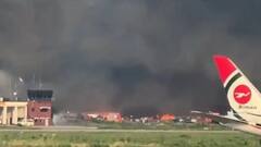 Bangladesh Fire:ઢાકા એરપોર્ટના કાર્ગો સેક્શનમાં ભીષણ આગ, અનેક ફ્લાઇટ કેન્સલ