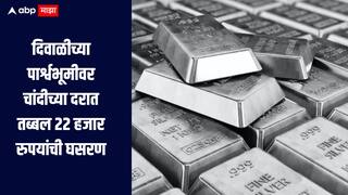 दिलासादायक! दिवाळीच्या पार्श्वभूमीवर चांदीच्या दरात तब्बल 22 हजार रुपयांची घसरण, सध्या किती आहे दर?