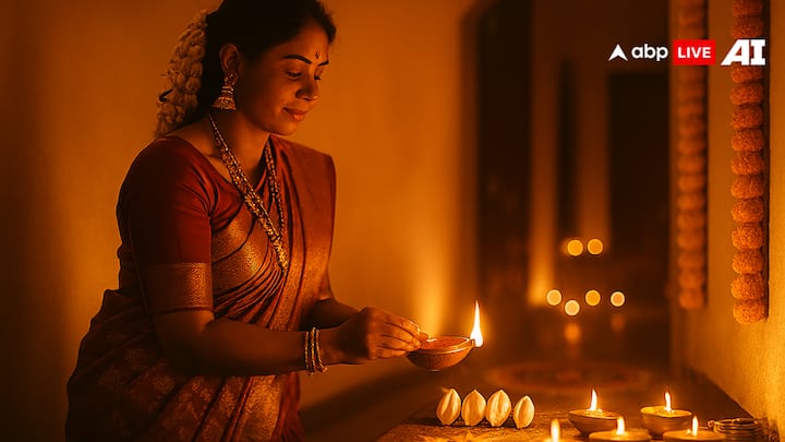 छोटी दिवाली पर चांदी का सिक्का या गोमती चक्र मां लक्ष्मी के चरणों में रखकर पूजा करें. पूजा के बाद उसे अपने पर्स या धन स्थान पर रखें. ऐसा करने से अचानक खर्च रुकते हैं और पैसों की आवक बढ़ने लगती है. यह उपाय विशेष रूप से व्यापारियों के लिए लाभदायक होता है.