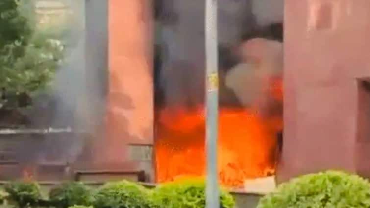 Massive Fire Erupts At Rajya Sabha MPs’ Flats In Delhi; 6 Tenders Rush To Spot