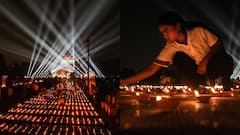 दिल्ली: कर्तव्य पथ पर दीपोत्सव का अद्भुत नजारा, डेढ़ लाख दीयों से रोशन हुई राजधानी, देखें तस्वीरें