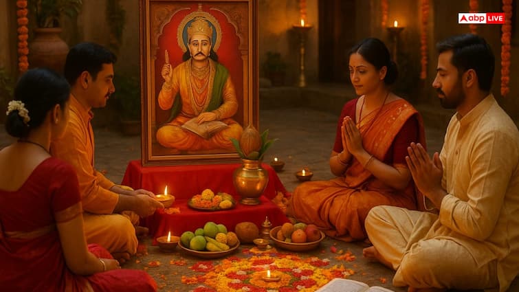 Chitragupta Puja 2025: कब है भाई दूज पर चित्रगुप्त पूजा? जानें शुभ मुहूर्त, विधि और महत्व!
