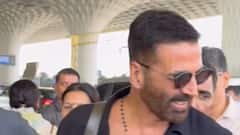 Akshay Kumar Tells Fan ‘Haath Niche Karo’ At Mumbai Airport, Fans React