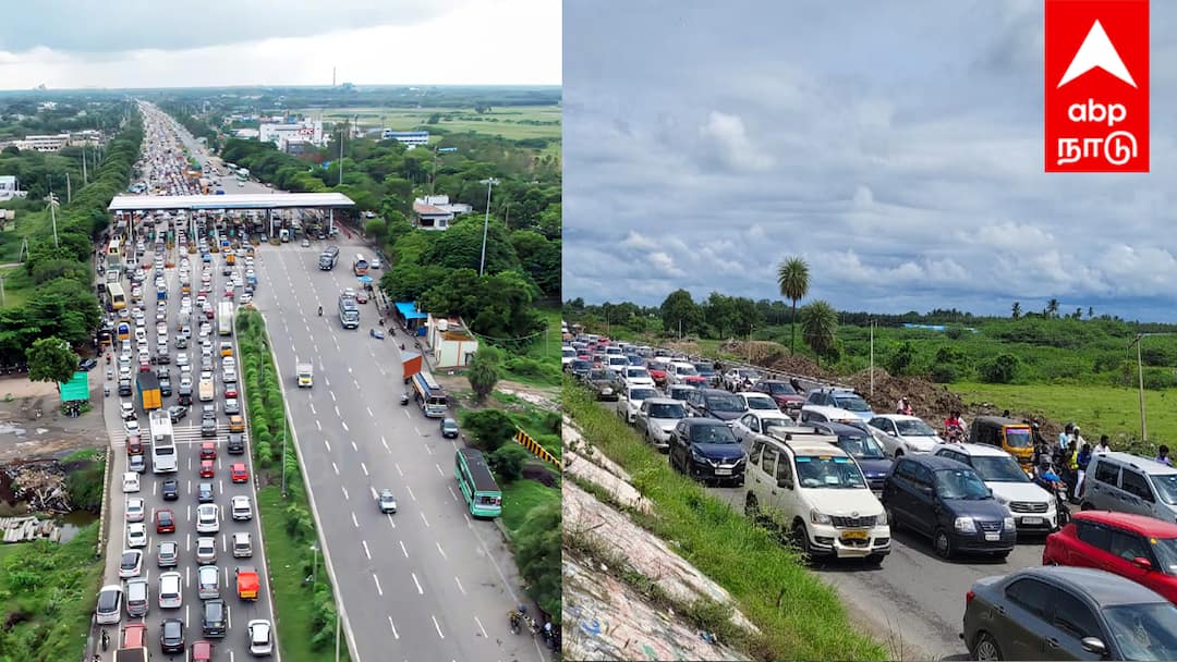 சென்னை வாசிகள் சொந்த ஊருக்கு படையெடுப்பு! போக்குவரத்து நெரிசல் உச்சம் !