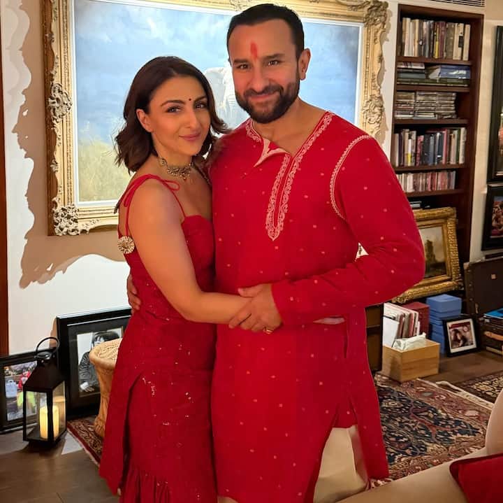 इस फोटो में सोहा की अपने भाई सैफ अली खान के साथ प्यार भरी बॉन्डिंग देखने को मिल रही है.