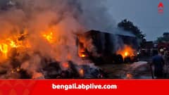 মুখোমুখি সংঘর্ষে বিকট শব্দ, দাউদাউ করে জ্বলে উঠল ডাম্পার ! মর্মান্তিক দুর্ঘটনা সবংয়ে