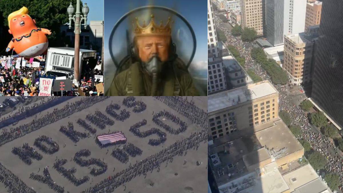 Trump Vs 'NO KINGS' Protest: அமெரிக்காவில் வெடித்த “நோ கிங்ஸ்“ போராட்டங்கள்; “நான் ராஜா இல்ல“; ஏஐ வீடியோவுடன் ட்ரம்ப் பதில்