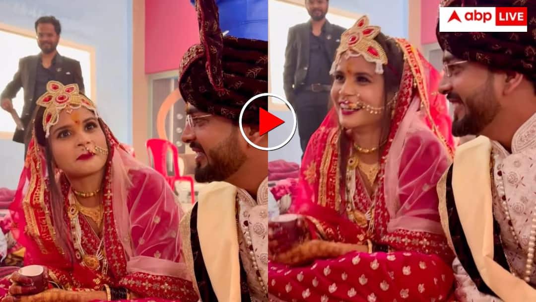 On the advice of Pandit ji bride said interesting about her father and parents house video goes viral मायके पूछकर जाना! मंडप पर पंडित के सवाल पर दुल्हन ने दिया ऐसा जवाब, हंसने लगे लोग- वीडियो वायरल