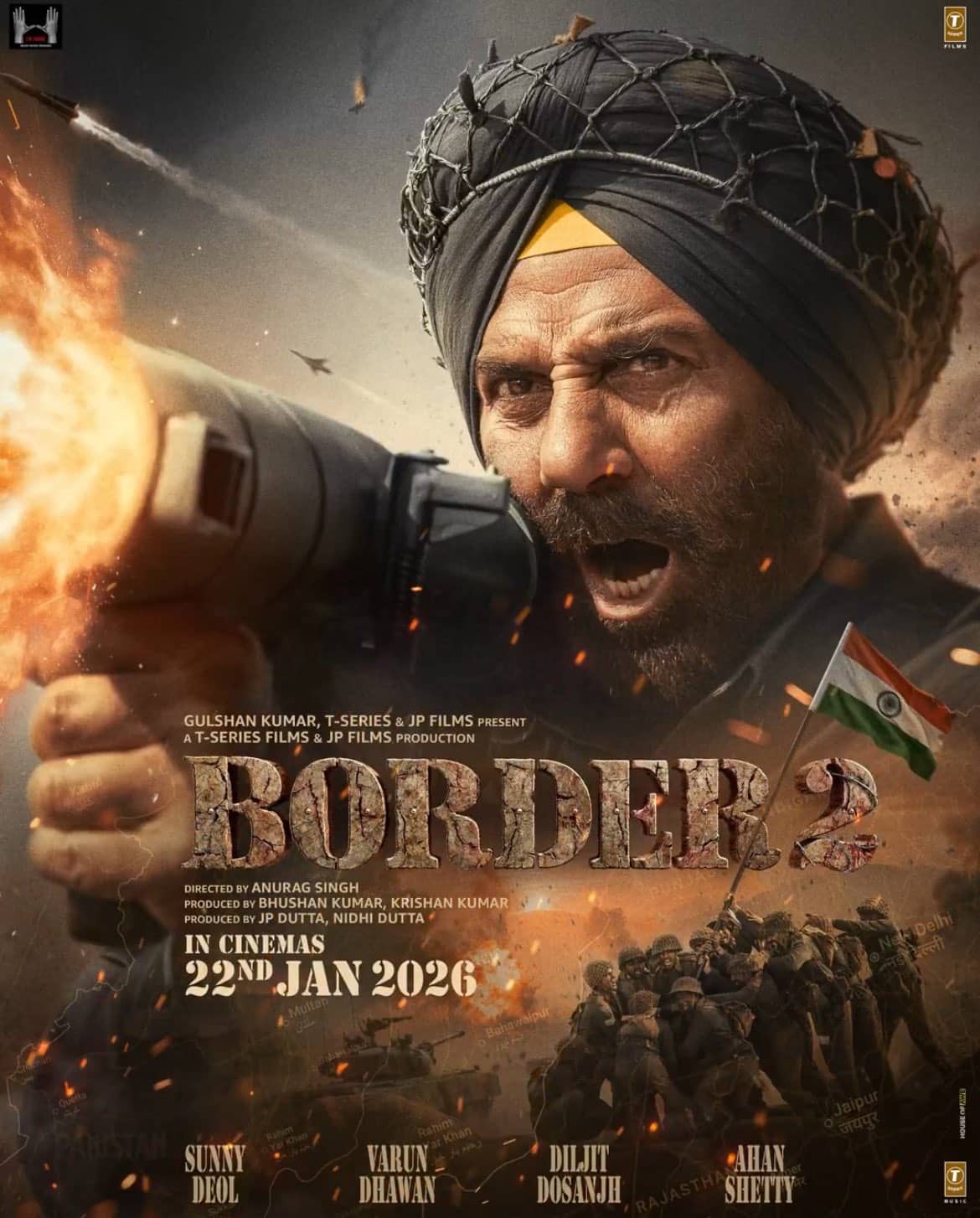 Sunny Deol will rule the box office in 2026! Note the release dates of these 5 films including 'Gabru', 'Border 2'