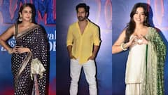 Thamma Screening: શરારા સૂટમાં રશ્મિકા મંદાનાએ વર્તાવ્યો કહેર, કુલ લૂકમાં પહોંચ્યો વરુણ ધવન, જુઓ સ્ટાર્સની તસવીરો