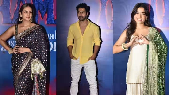 મુંજ્યા ફેમ અભિનેતા અભય વર્માએ પણ 'થમા'ના સ્ક્રીનિંગમાં હાજરી આપી હતી અને રેડ કાર્પેટ પર અનેક પોઝ આપ્યા હતા