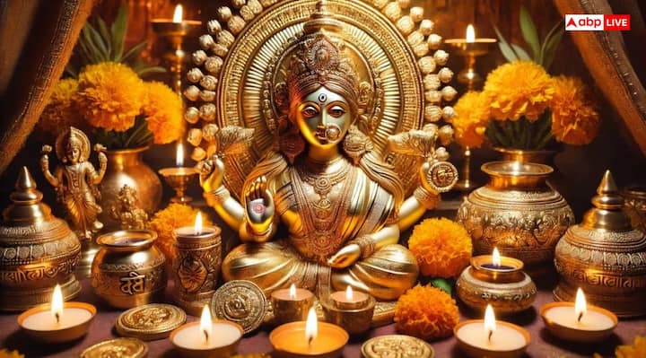 शनिवार 18 अक्टूबर 2025 को दीपोत्सव का पहला पर्व यानी धनतेरस मनाई गई. इस दिन लोगों ने जमकर खरीदारी की और शाम के समय भगवान धन्वंतरि और माता लक्ष्मी की पूजा कर सुख-समृद्धि का आशीर्वाद प्राप्त किया.