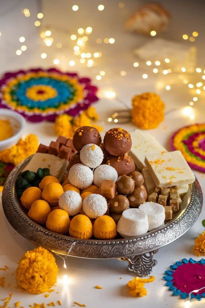 जर मिठाई तुम्ही गरम पाण्यात टाकली आणि त्याचा रंग बदलला, तर ती नकली मिठाई असू शकते.