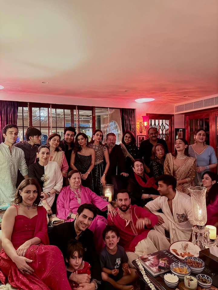 Alia, who is married to Ranbir Kapoor—son of Neetu Kapoor and the late Rishi Kapoor—shared photos from the evening on social media. The pictures captured her posing with Kareena and joining the ladies of the Kapoor family, including Neetu Kapoor, Alekha Advani, Anissa Malhotra, and others.