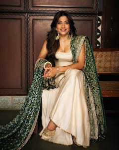 Rashmika Mandanna’s Stunning Festive Look Is A Perfect Blend Of Tradition And Style