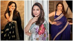 माधुरी दीक्षित की साड़ी में 10 तस्वीरें, भाई दूज पर दिखना है सबसे अलग तो इन लुक्स को करें कॉपी