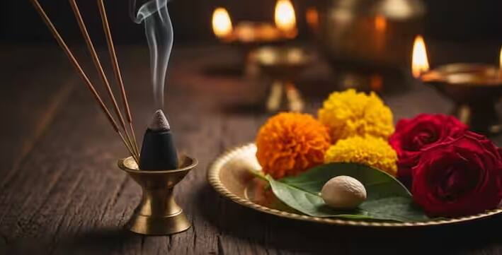 તેવી જ રીતે દેવી લક્ષ્મીની પૂજા દરમિયાન ધૂપ, અગરબત્તી, કપૂર, ફૂલો અને સોપારીનું પણ વિશેષ મહત્વ છે. ધૂપ, તેની સુગંધિત સુગંધથી વાતાવરણને શુદ્ધ કરે છે. ભક્તિના પ્રતિક તરીકે ફૂલો દેવીને ચઢાવવામાં આવે છે. સોપારીના પાન અને સોપારી આદર અને પૂર્ણતાનું પ્રતિક છે.