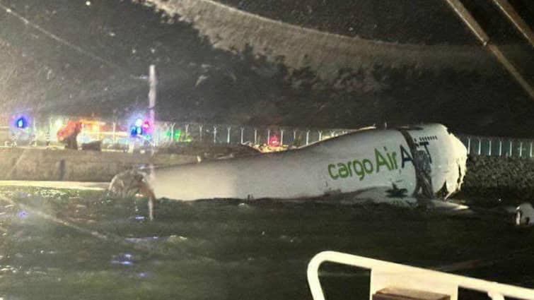 Emirates Cargo Plane Skids Into Sea While Landing At Hong Kong Airport, 2 Dead