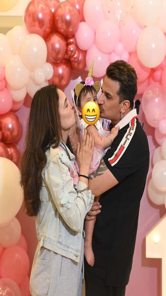 Prince Narula And Yuvika Chaudhary Celebrate Daughter Ekleen’s First Birthday