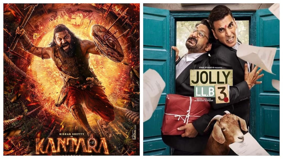 Box Office: दिवाली के दिन 'जॉली एलएलबी 3' और 'कांतारा चैप्टर 1' की कमाई कितनी? यहां जानें