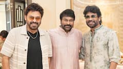 Chiranjeevi Diwali Party: చిరంజీవి ఇంట దీపావళి సందడి... హాజరైన వెంకీ మామ, నాగార్జున - ఫోటోలు చూశారా?