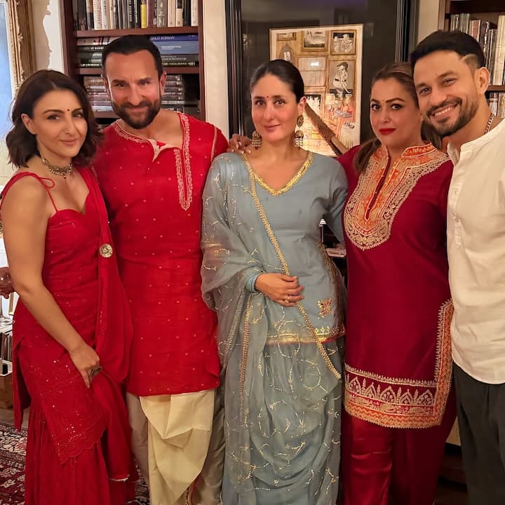 Other members of the Kapoor family—Soha Ali Khan, Randhir Kapoor, Babita Kapoor, Aadar Jain, Alekha Advani, Anissa Malhotra, Armaan Jain, and Zahan Kapoor (of The Black Warrant fame)—were also in attendance, making it a truly star-studded family reunion.