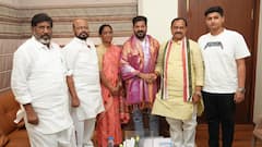 రేవంత్ రెడ్డిని కలిసిన మంత్రి కొండా సురేఖ దంపతులు.. ఇక వివాదం ముగిసినట్లే !