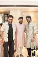 Chiranjeevi Diwali Party: చిరంజీవి ఇంట దీపావళి సందడి... హాజరైన వెంకీ మామ, నాగార్జున - ఫోటోలు చూశారా?
