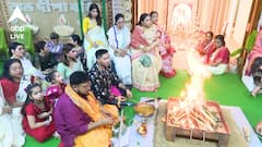 Mamata Banerjee: নিজের হাতে ভোগ রাঁধলেন মমতা, যজ্ঞ করলেন অভিষেক, মুখ্যমন্ত্রীর বাড়ির কালীপুজোয় চাঁদের হাট