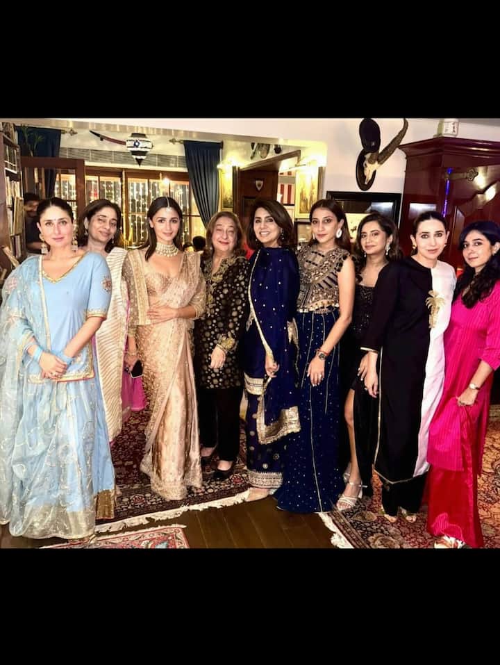 Meanwhile, Soha Ali Khan also posted glimpses from the celebration, writing, “Last night had some solid gold energy.”