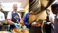 Rahul Gandhi Visits Old Delhi’s Historic Ghantewala Sweet Shop, Makes Imarti And Besan Laddus On Diwali
