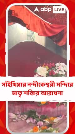 Kali Puja 2025: মাতৃ শক্তির আরাধনায় বিশেষ পুজো সাঁইথিয়ার নন্দীকেশ্বরী মন্দিরে