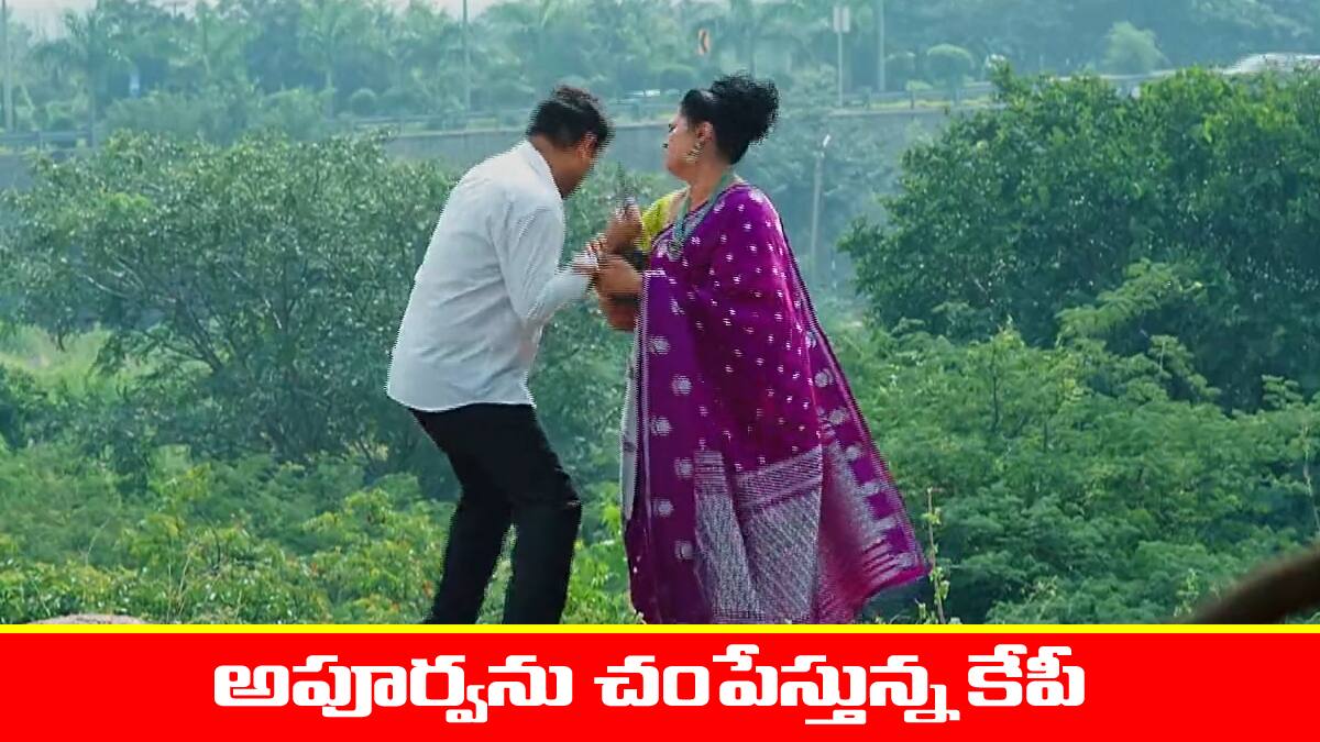 Meghasandesam Serial Today October 20th: ‘మేఘసందేశం’ సీరియల్‌: అపూర్వను చంపబోయిన కేపీ – గన్‌తో ఎక్కుపెట్టిన శరత్‌   