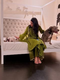 रूमर्ड बॉयफ्रेंड के साथ सामंथा रुथ प्रभु ने मनाया दिवाली का जश्न, ग्रीन सूट में गजब सुंदर दिखीं एक्ट्रेस