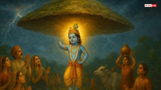 Govardhan Puja 2025: बाल श्रीकृष्ण ने पर्वत उठा कर बचाई थी ब्रजवासियों की जान, जानें मुहूर्त और पूजा विधि